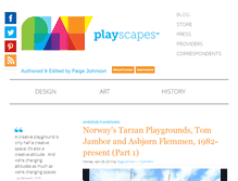 Tablet Screenshot of play-scapes.com